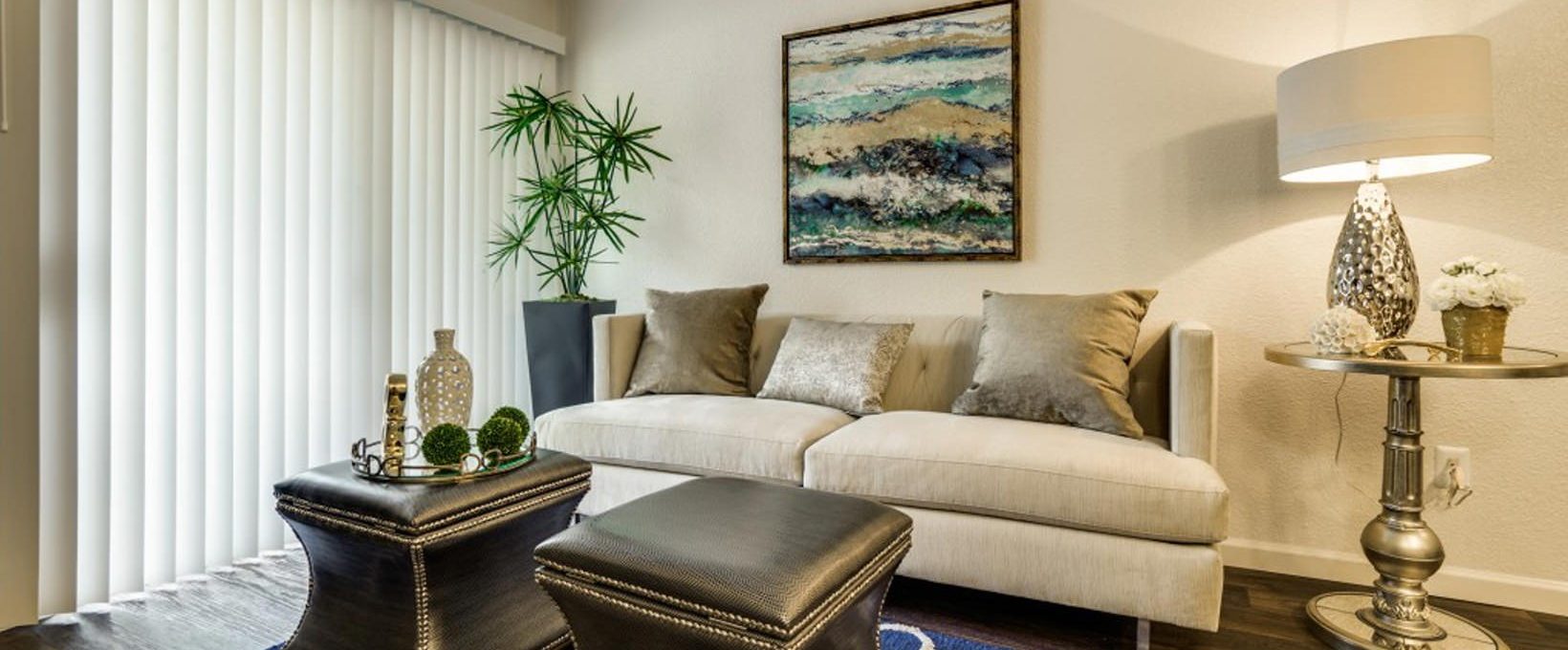 living room at The Hudson